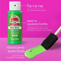 Apple Barrel® Acrylic Neon Paints & Mod Podge 13 Piece Set