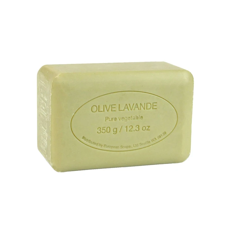 European Soaps Olive Oil & Lavender Bar, 350g
