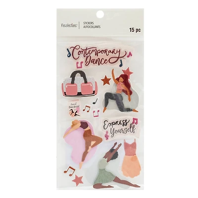 Contemporary Dance Dimensional Stickers by Recollections™