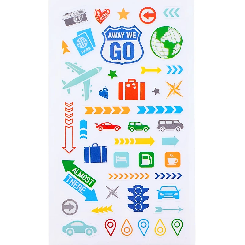 Travel Icons Stickers by Recollections™