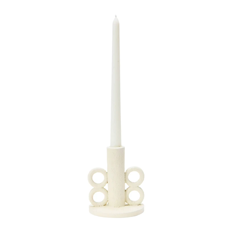 Hello Honey® 5'' Volcano Finish Taper Candle Holder