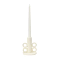 Hello Honey® 5'' Volcano Finish Taper Candle Holder