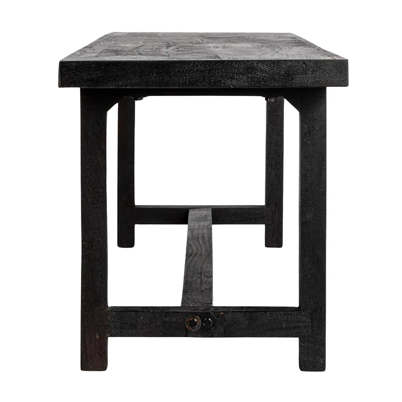 Hello Honey® Elegant Acacia Trestle Bench