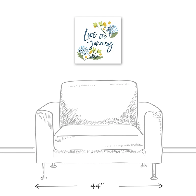 Love the Journey Canvas Wall Art