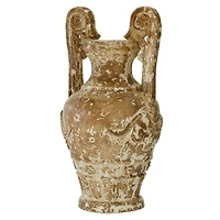 Light Brown Resin Farmhouse Vase, 22" x 11" x 11"