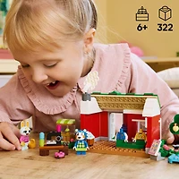 LEGO® Animal Crossing™ Able Sisters Clothing Shop Role-Play Building Kit 77055