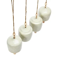 Hello Honey® Stoneware Bell with Reactive Glaze Set