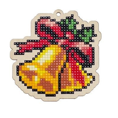 Wizardi Jingle Bells Diamond Painting Ornament Kit