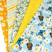 SINGER Daisy Daydream 100% Cotton 5 Piece Bundle