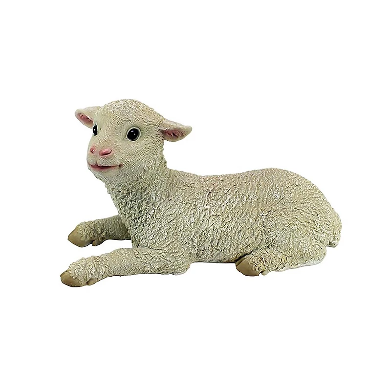 Design Toscano 7" Aries the Sitting Lamb Statue