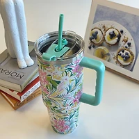 40oz. Tropical Toss Stainless Steel Insulated Tumbler by Celebrate It™