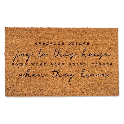 Joy to This House Doormat