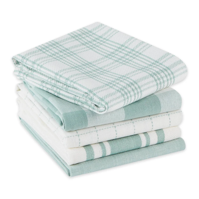 Assorted Jadeite Everyday Dishtowel (Set Of 5)