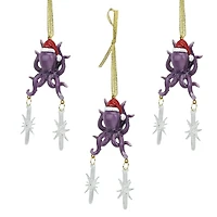 Design Toscano 3ct. Tenacious Tentacles Octopus Ornaments