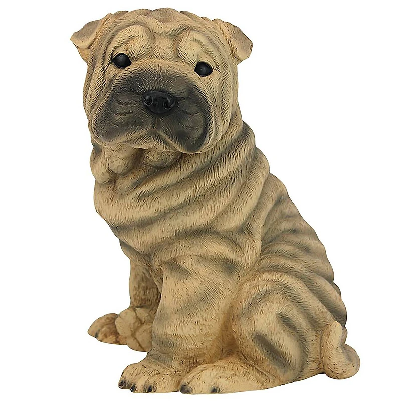Design Toscano 9" Shar-Pei Puppy Dog Statue