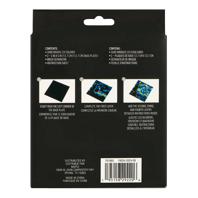 Donuts Pixelated Brick Art Kit by Make Market®