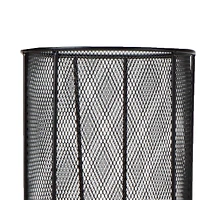 Mind Reader Black Metal Mesh Umbrella Holder Rack Stand