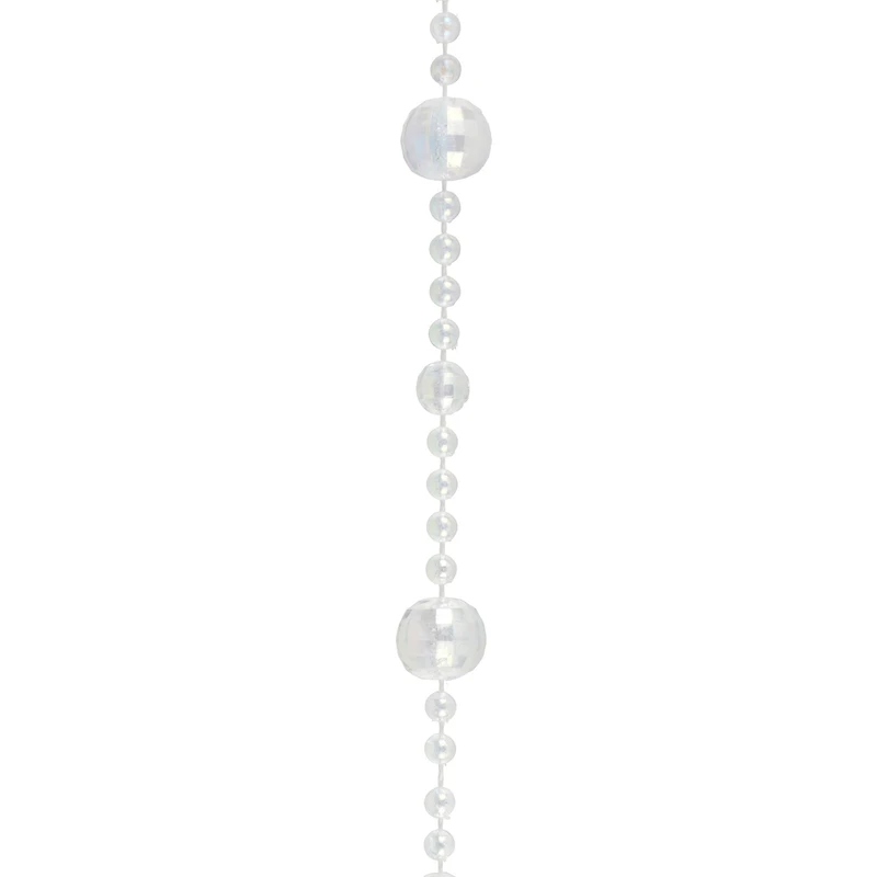 50ft. Clear AB Mixed Round Plastic Bead Garland by Bead Landing™