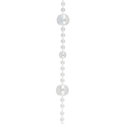 50ft. Clear AB Mixed Round Plastic Bead Garland by Bead Landing™