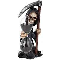 Design Toscano 8" Grim Reaper Time is Up Sand Timer Hourglass Statue