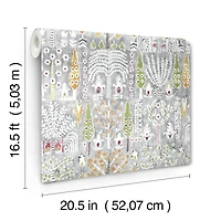 RoomMates Persian Ikat Peel & Stick Wallpaper