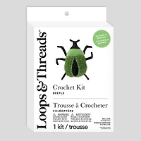 Intermediate Beetle Amigurumi Crochet Kit by Loops & Threads®