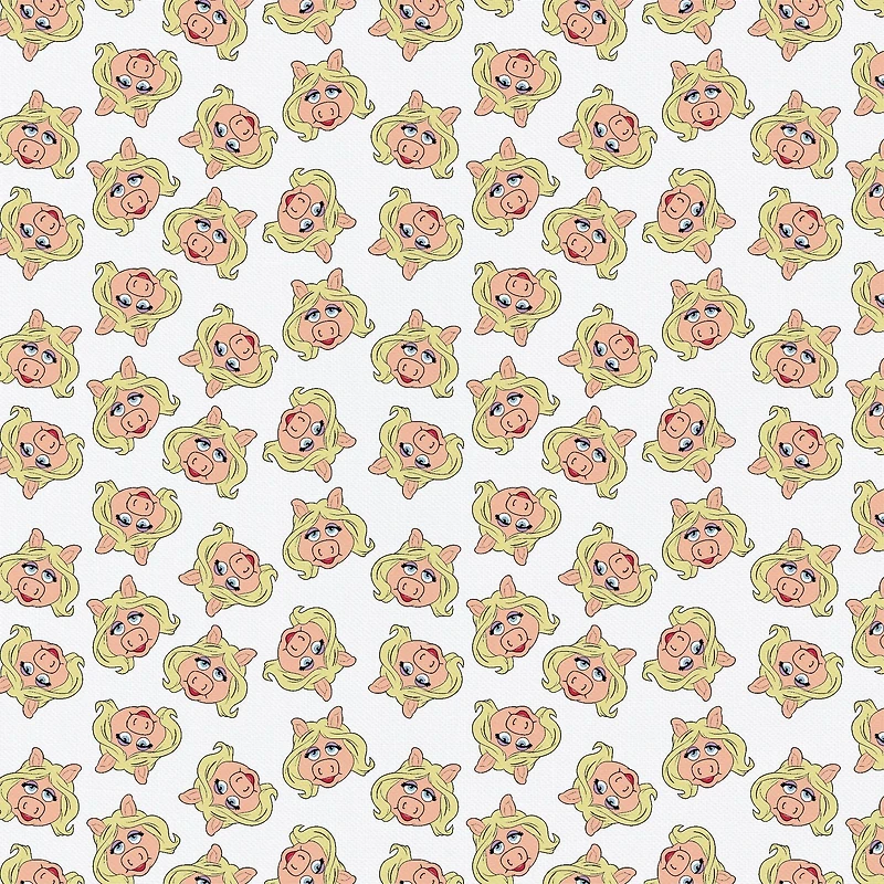 Camelot Fabrics The Muppets Miss Piggy Cotton Precut Fabric Bundle
