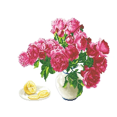 Diamond Dotz® Roses by the Window Diamond Painting Kit
