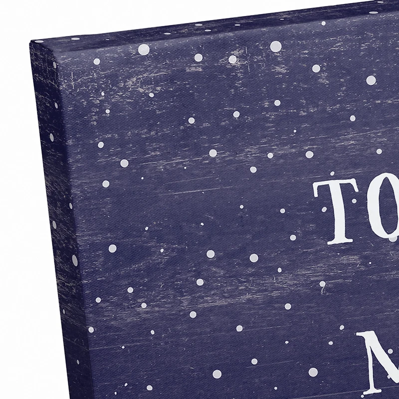 To The Moon & Back Canvas Wall Art