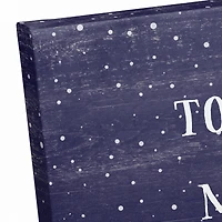 To The Moon & Back Canvas Wall Art