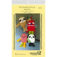 Annie's Keepsakes Baby Buddies Softies & Backpack Pattern