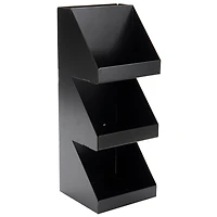 Mind Reader Black 3-Tier Coffee & Tea Condiment Organizer