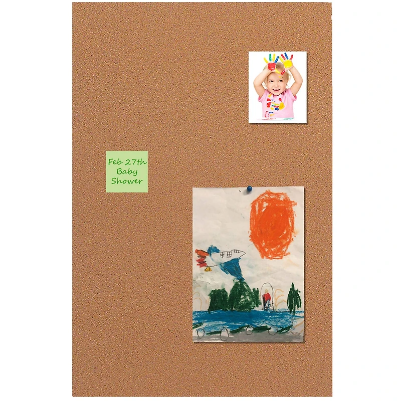 Flipside Products 12.5" x 26" Cork Panels, 3ct.