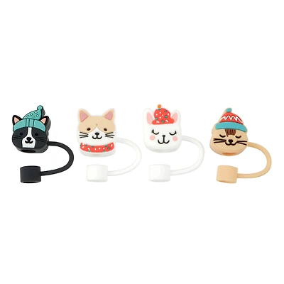 Christmas Cat Straw Toppers by Ashland®