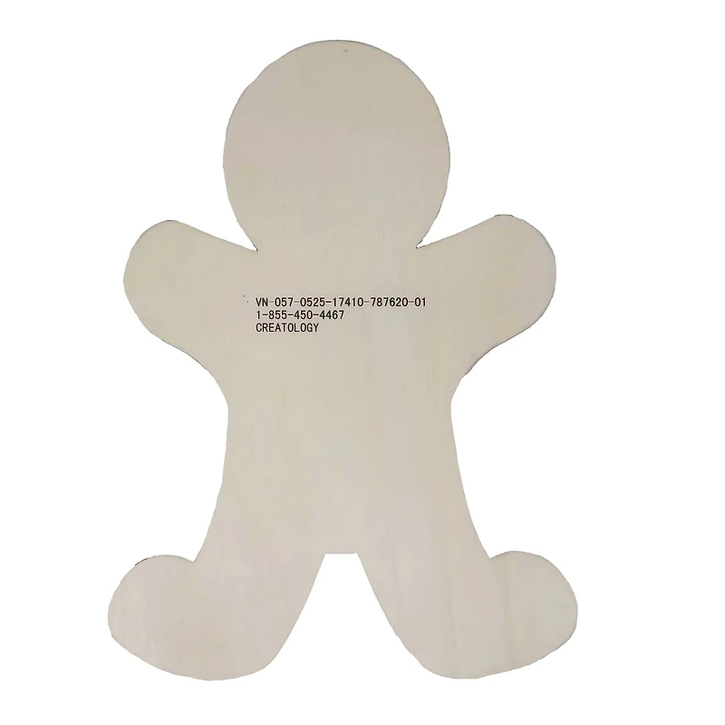 12" Wood Gingerbread Man by Creatology™
