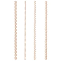 Light Pink Glass Pearl Round Beads by Bead Landing™