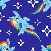 My Little Pony Rainbow Dash Toss Fleece