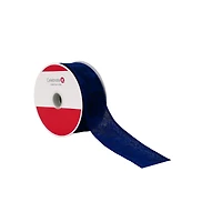 1.5" x 25ft. Navy Velvet Wired Ribbon by Celebrate It®