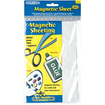 Magnet Source™ Magnetic Sheeting 5" x 8"