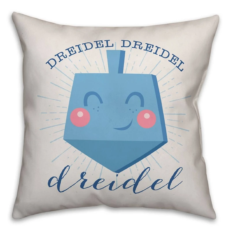 Dreidel Dreidel Dreidel 18x18 Spun Poly Pillow