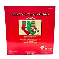 Hello Kitty® 3 Pack Cozy Crew Socks in Greeting Card Box