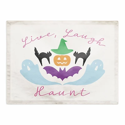 Live Laugh Haunt Poly Twill Placemat