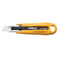 Olfa® Self-Retracting Safety Knife with Snap Off Blades