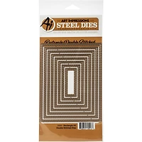 Art Impressions Rectangle A2 Double Stitched Die