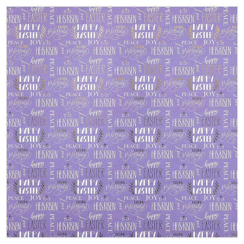 Easter Religious Double-Sided Cardstock Paper by Recollections™, 12" x 12"