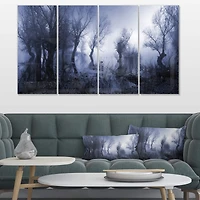 Designart - Creepy Landscape in Sepia Tones