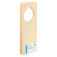Door Hangers Wood by Creatology™, 6ct.