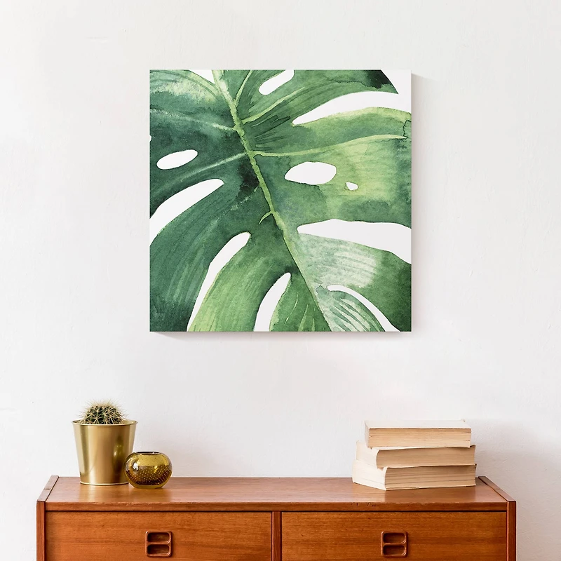 Large Palm Canvas Wall Art