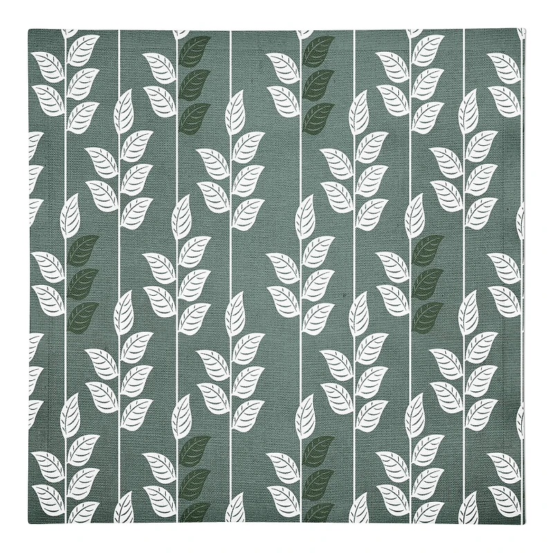 Geometric Nature Pattern 10" x 10" Cotton Twill Napkin