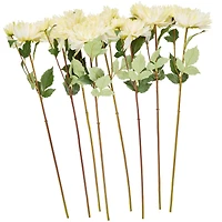 32" White Dahlia Artificial Flower Stem, 8ct.